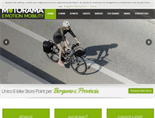 Tablet Screenshot of motoramabike.it